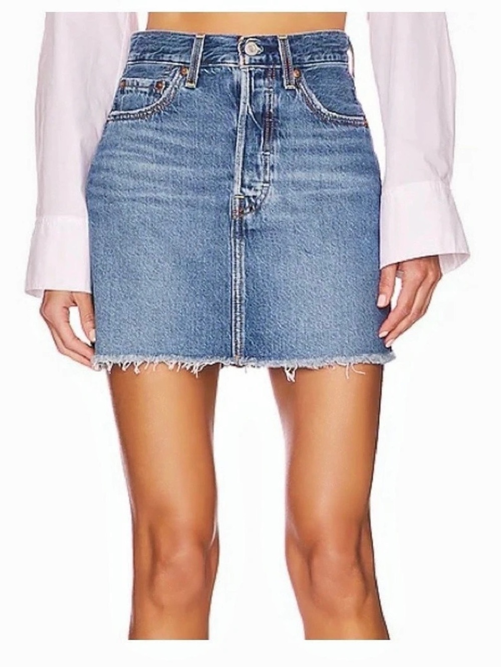 Levi’s Denim Mini Skirt Blue Waist 26